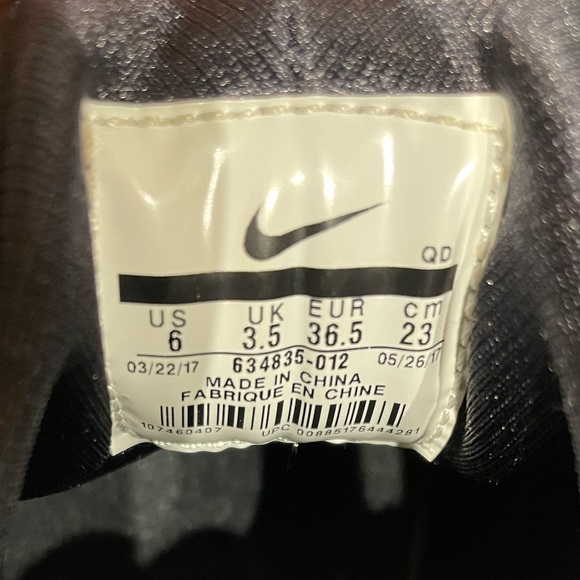 Nike Huarache women’s black 6 - Picture 3 of 5